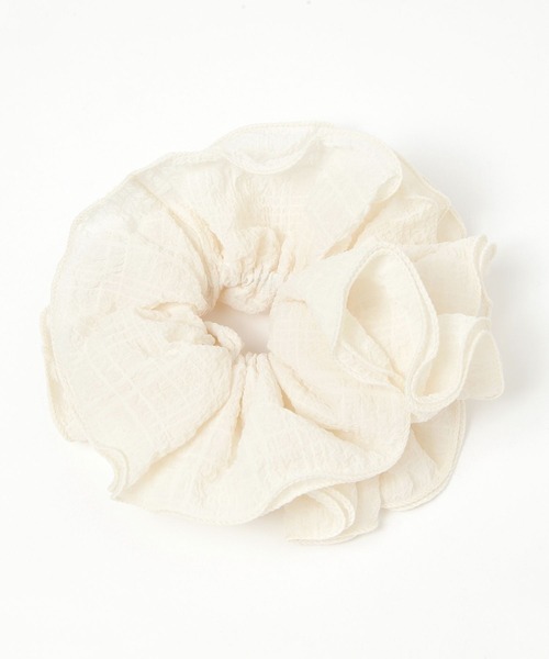 シワ加工ビッグシュシュ / 496280（シュシュ）｜LAKOLE（ラコレ）の