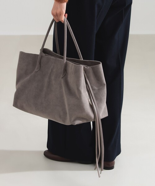 Demi-Luxe BEAMS(デミルクス ビームス)の「【別注】MARY AL TERNA / RIKYU トートバッグ(トートバッグ・レディース・ダークブラウン/ブラック/ブラウン系その他4/ネイビー・ONE SIZE)」の6枚目の写真