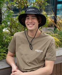 HONOLUA（ホノルア）の「【HONOLUA SURF CO./ホノルア・サーフ・カンパニー】HONOLUA LOGO SS/水陸両用半袖ラッシュガード・サーフTシャツ(水着)（ラッシュガード）」