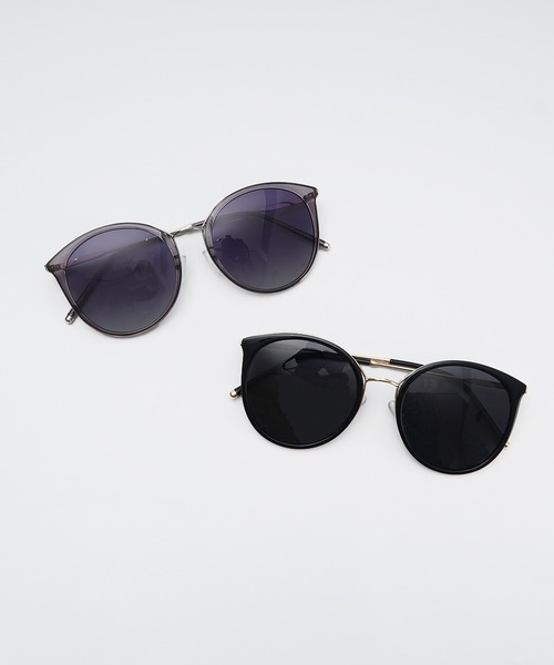 MinoriTY（マイノリティ）の「【MinoriTY】ボストンサングラス メンズ ウィメンズ ユニセックス（サングラス・メンズ・ブラウン/ブラック・FREE）」の3枚目の写真