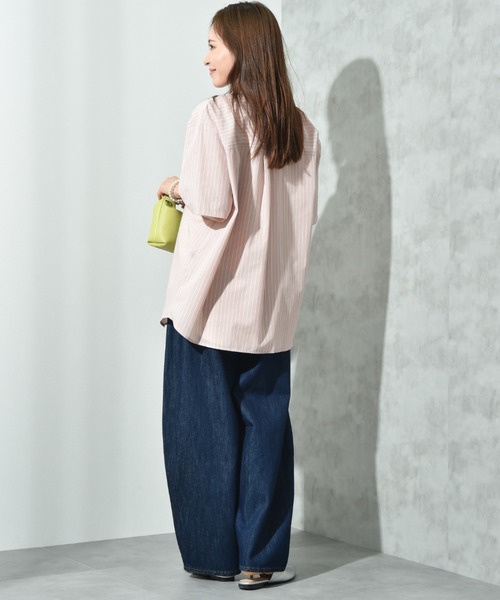 INTERPLANET（インタープラネット）の「カーブデニム（デニムパンツ・レディース・インディゴブルー/ブラック・マルチサイズ）」の19枚目の写真