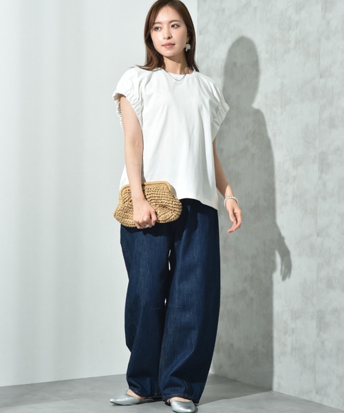 最終値下げ！新品room306contemporary カーブデニムパンツ room306 CONTEMPORARY / Curve Black Denim Pants