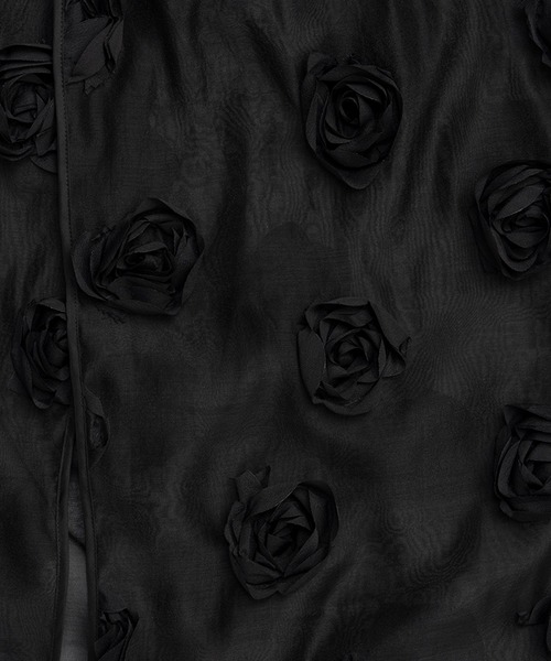 PRANK PROJECT（プランクプロジェクト）の「マルチエンブリッシュラップスカート / Multi-Embellished Wrap Skirt（スカート・レディース・ブラック/グレー・FREE）」の15枚目の写真