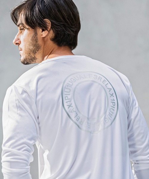 【1PIU1UGUALE3 RELAX】リカバリーテックウェア ロングTシャツ 1PIU1UGUALE3 RELAX(ウノピゥウノウグァーレトレ リラックス