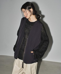 ブランド古着】TODAYFUL｜トゥデイフルのダウンベスト（ブラック/黒色