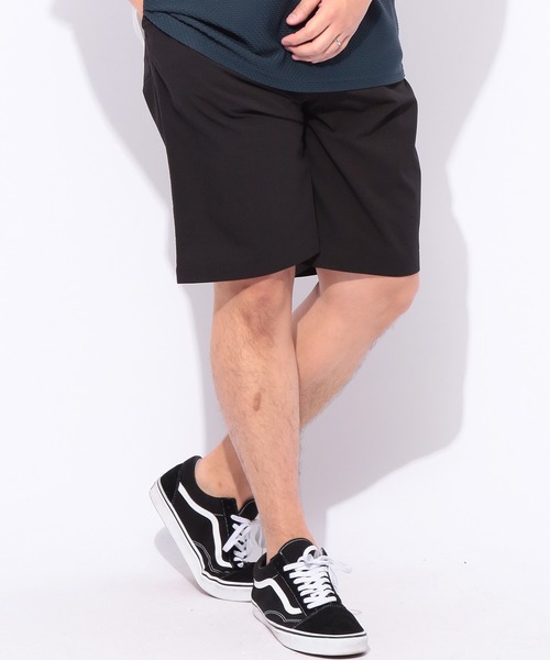 B&T CLUB(ビーティークラブ)の「B&T CLUB (ビーアンドティークラブ) 快ラクAIR 爽多 シアサッカー ショートパンツ(その他パンツ・メンズ・ネイビー/ブラック/カーキ・X3(6L~7L)/X2(4L~5L)/X1(3L~4L))」の1枚目の写真