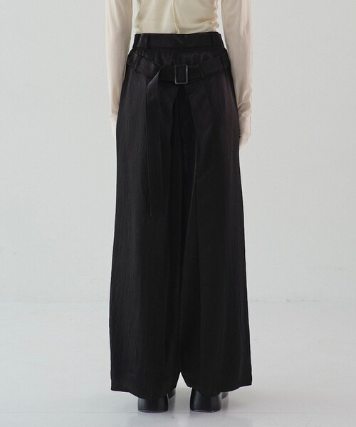 Wrap Back Trousers｜ウォッシャブル/セットアップ/夏服（その他