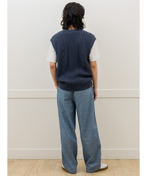 Gap × Malbon ケーブルニットベスト（ベスト）｜GAP（ギャップ