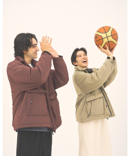 THOUSAND MILE（サウザンドマイル）の「【THOUSAND MILE】STAND COLLAR PADDED JACKET/スタンドカラー　パデット　ジャケット（その他アウター・メンズ・ブラウン/ネイビー/チャコールグレー/ブラック/カーキ・S/L/M/XS/XL）」の8枚目の写真