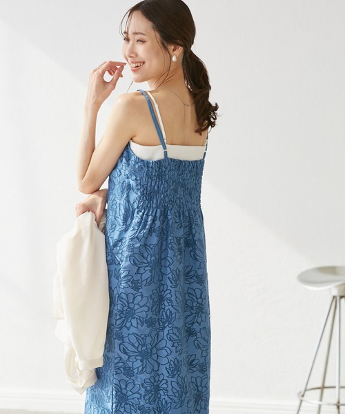 ROPE' PICNIC（ロペピクニック）の「【emur/エミュール】1人で着られる浴衣キャミワンピースセット（浴衣・レディース・ラベンダー/ブルー・38）」の4枚目の写真