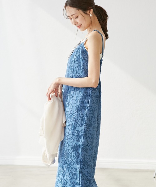 ROPE' PICNIC（ロペピクニック）の「【emur/エミュール】1人で着られる浴衣キャミワンピースセット（浴衣・レディース・ラベンダー/ブルー・38）」の6枚目の写真