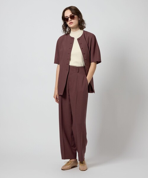 Steven Alan＞スラブ オックス ワイド テーパードパンツ（その他
