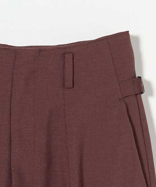 steven alan　2タックワイドテーパードスラックス セール】＜Steven Alan＞タック テーパード パンツ（スラックス