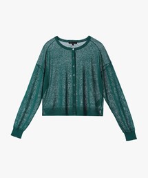 シアーニット カーディガン