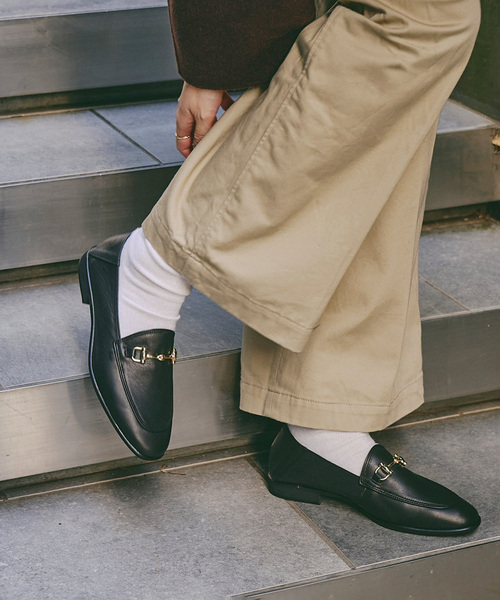 LE TALON（ルタロン）の「《追加》レザービットバブーシュ（ローファー・レディース・ブラック系その他・21.5/22cm/22.5cm/23cm/23.5cm/24cm/24.5cm/25cm/25.5cm/26cm）」の9枚目の写真