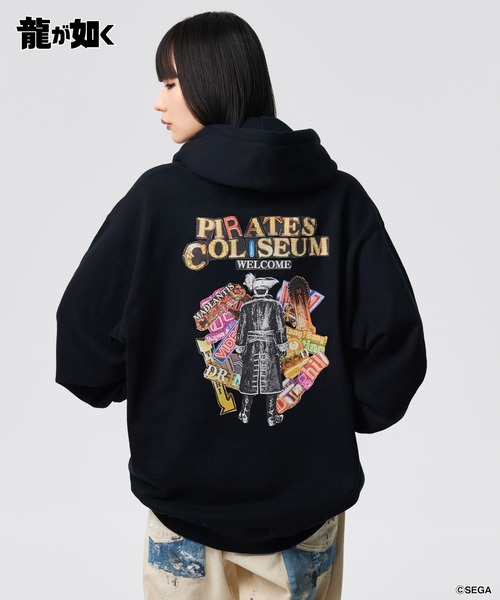 glamb（グラム）の「Madlantis Hoodie / マッドランティスフーディ（パーカー・メンズ・ホワイト/ブラック・M/L/XL）」の2枚目の写真