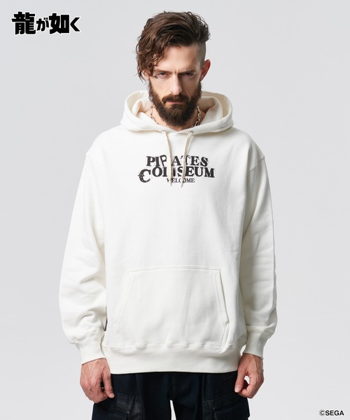 glamb（グラム）の「Madlantis Hoodie / マッドランティスフーディ（パーカー・メンズ・ホワイト/ブラック・M/L/XL）」の6枚目の写真