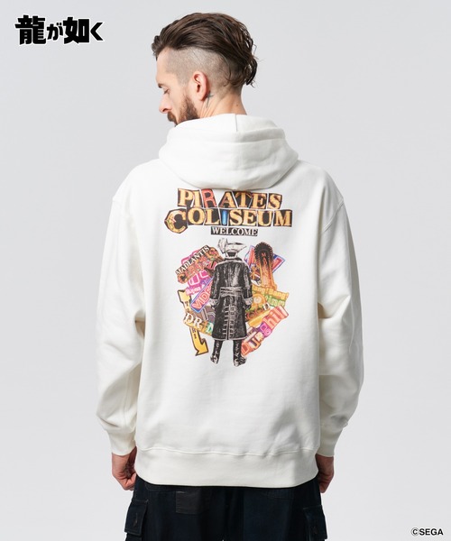 glamb（グラム）の「Madlantis Hoodie / マッドランティスフーディ（パーカー・メンズ・ホワイト/ブラック・M/L/XL）」の4枚目の写真