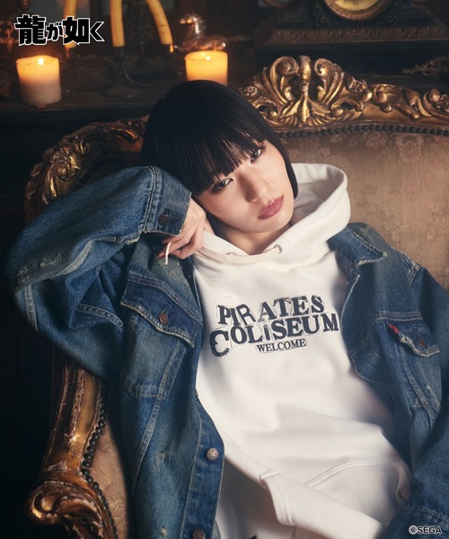 glamb（グラム）の「Madlantis Hoodie / マッドランティスフーディ（パーカー・メンズ・ホワイト/ブラック・M/L/XL）」の13枚目の写真