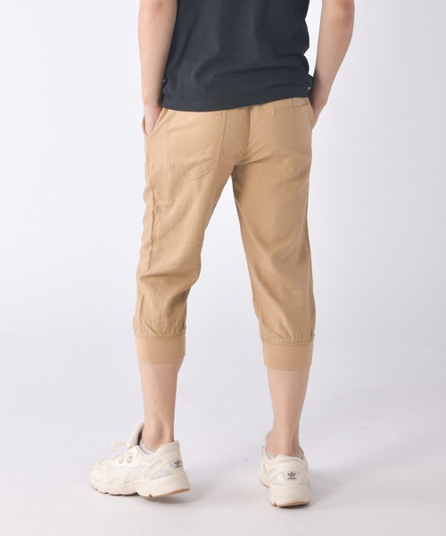 Relation(リレーション)の「リネンクロップドパンツ(その他パンツ・メンズ・ブラック/カーキ/サックスブルー/グレー/ベージュ/ネイビー/ピンク/ホワイト・SMALL/MEDIUM/LARGE/X-LARGE)」の12枚目の写真