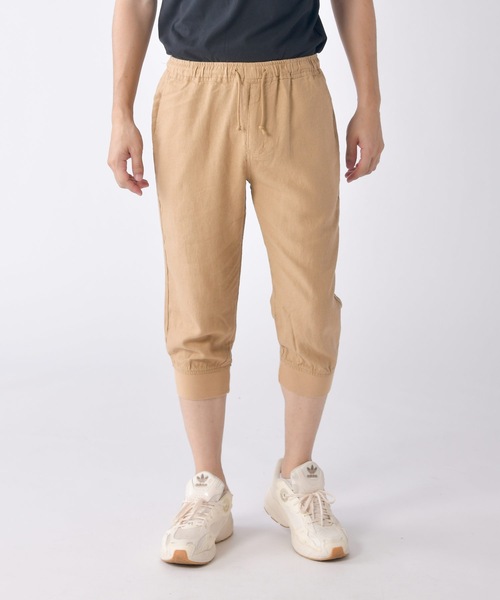 Relation(リレーション)の「リネンクロップドパンツ(その他パンツ・メンズ・ブラック/カーキ/サックスブルー/グレー/ベージュ/ネイビー/ピンク/ホワイト・SMALL/MEDIUM/LARGE/X-LARGE)」の17枚目の写真