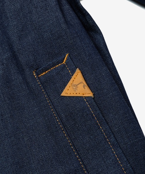 rehacer（レアセル）の「rehacer : Tuck Volume Denim Jacket / タック ボリュームデニム ジャケット（デニムジャケット・メンズ・インディゴブルー・SMALL/MEDIUM/LARGE）」の14枚目の写真