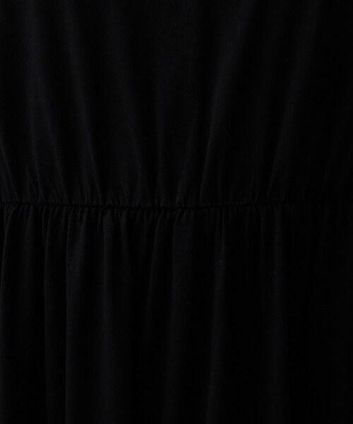 UNTITLED(アンタイトル)の「【ティアード/洗える】コットンロングワンピース(ワンピース・レディース・サンドベージュ/ブラック/ブラウン系その他・50/42/44/46/48/00/01/02/03/04)」の4枚目の写真