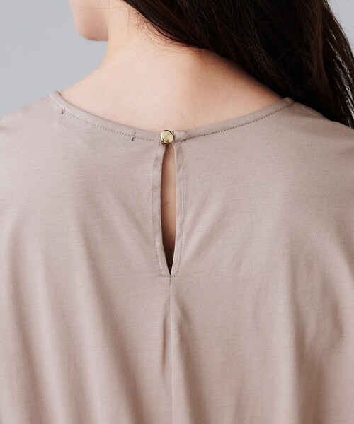 UNTITLED(アンタイトル)の「【ティアード/洗える】コットンロングワンピース(ワンピース・レディース・サンドベージュ/ブラック/ブラウン系その他・50/42/44/46/48/00/01/02/03/04)」の17枚目の写真