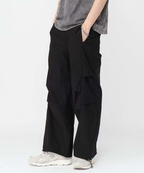 3.3 Field Trip （3.3フィールドトリップ）の「3.3 Field Trip／コットンバレルパンツ（その他パンツ・メンズ・グレー/ブラック・MEDIUM/LARGE）」の5枚目の写真