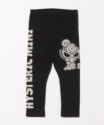 HYSTERIC MINI（ヒステリックミニ）の「DEVILKIN総柄 10分丈レギンス