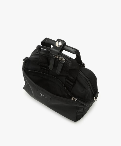 agnes b.(アニエスベー)の「ナイロン 2way ミニ ショルダー "My bag" RAT01-13(ショルダーバッグ・レディース・ブラック・FREE)」の4枚目の写真