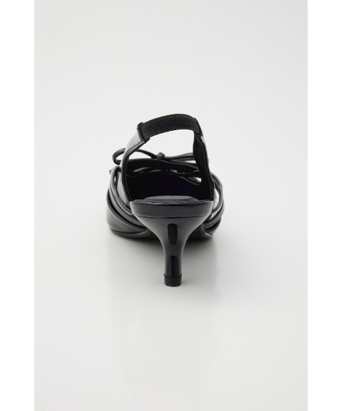 SLY（スライ）の「SLING BACK RIBBON MULE スリング バックリボン ミュール（サンダル・レディース・ブラック/ベージュ・SMALL/MEDIUM/LARGE）」の7枚目の写真