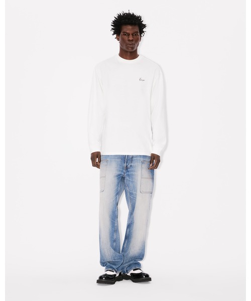 KENZO（ケンゾー）の「'KENZO Archive Bouquet' ロングスリーブ コットン Tシャツ（Tシャツ/カットソー・メンズ・ホワイト系その他・LARGE/MEDIUM/SMALL）」の5枚目の写真