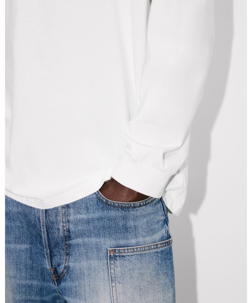 KENZO（ケンゾー）の「'KENZO Archive Bouquet' ロングスリーブ コットン Tシャツ（Tシャツ/カットソー・メンズ・ホワイト系その他・LARGE/MEDIUM/SMALL）」の3枚目の写真