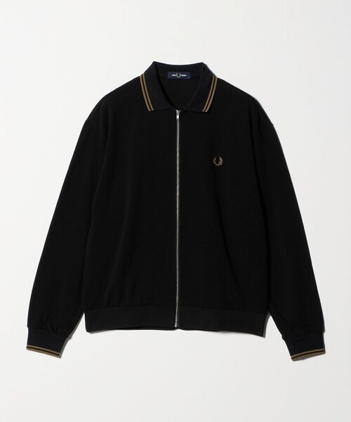 FRED PERRY ジップシャツ 別注】＜FRED PERRY＞ツインティップ ジップアップ シャツ