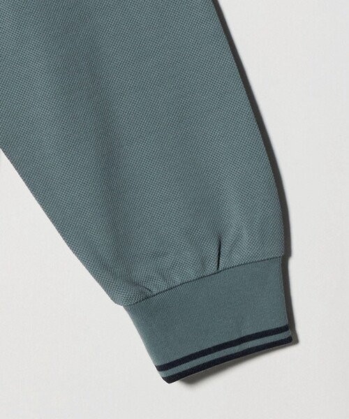 FRED PERRY（フレッドペリー）の「【別注】＜FRED PERRY＞ツインティップ ジップアップ シャツ（シャツ/ブラウス・メンズ・ブラック/ライトブルー・XL/L/M）」の5枚目の写真