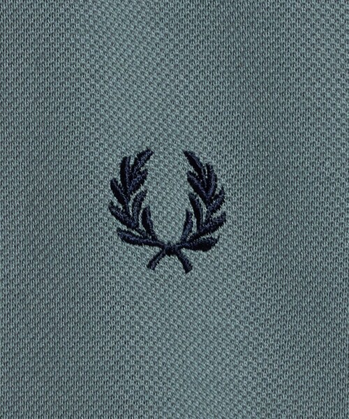 FRED PERRY（フレッドペリー）の「【別注】＜FRED PERRY＞ツインティップ ジップアップ シャツ（シャツ/ブラウス・メンズ・ブラック/ライトブルー・XL/L/M）」の6枚目の写真