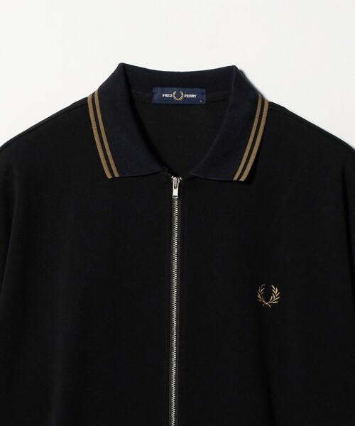 FRED PERRY ジップシャツ 別注】＜FRED PERRY＞ツインティップ ジップアップ シャツ