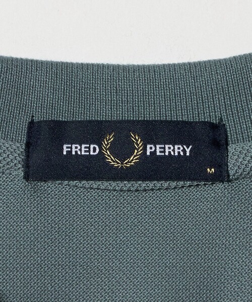 FRED PERRY（フレッドペリー）の「【別注】＜FRED PERRY＞ツインティップ ジップアップ シャツ（シャツ/ブラウス・メンズ・ブラック/ライトブルー・XL/L/M）」の12枚目の写真