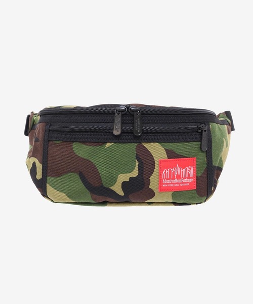 Manhattan Portage（マンハッタンポーテージ）の「Manhattan Portage Alleycat Waist Bag マンハッタンポーテージ アレイキャット ウエストバッグ ボディバッグ（ボディバッグ/ウエストポーチ・レディース・カモフラージュ/グレー/ネイビー系1/ブラック・FREE）」の4枚目の写真