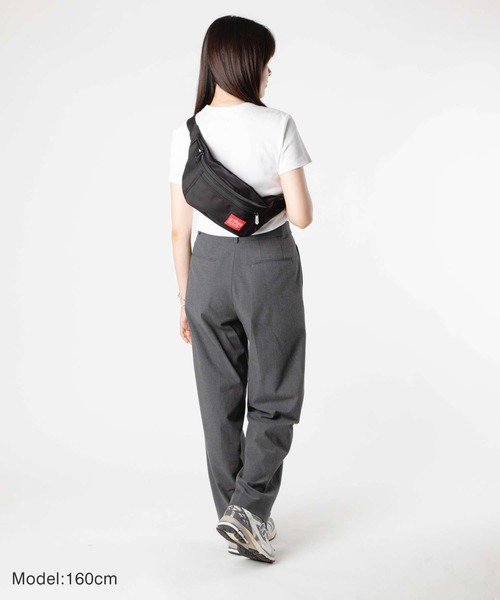 Manhattan Portage（マンハッタンポーテージ）の「Manhattan Portage Alleycat Waist Bag マンハッタンポーテージ アレイキャット ウエストバッグ ボディバッグ（ボディバッグ/ウエストポーチ・レディース・カモフラージュ/グレー/ネイビー系1/ブラック・FREE）」の5枚目の写真
