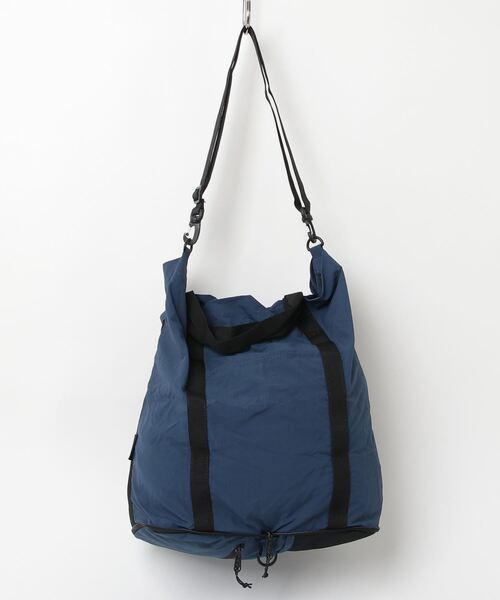 Gramicci（グラミチ）の「NYLON PACKABLE TOTE｜ナイロン パッカブル トート（トートバッグ・メンズ・ブラック/グレー/グリーン/ダークネイビー・FREE）」の7枚目の写真
