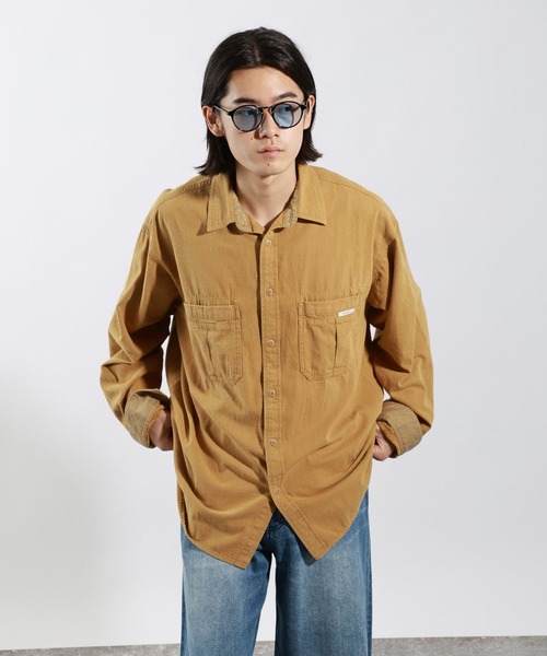 BAYFLOW(ベイフロー)の「【新色追加】BRIGHT DAYSシャツ(シャツ/ブラウス・メンズ・ピンク/チャコールグレー/オフホワイト/イエロー/ブラウン/グリーン・LARGE/MEDIUM)」の14枚目の写真