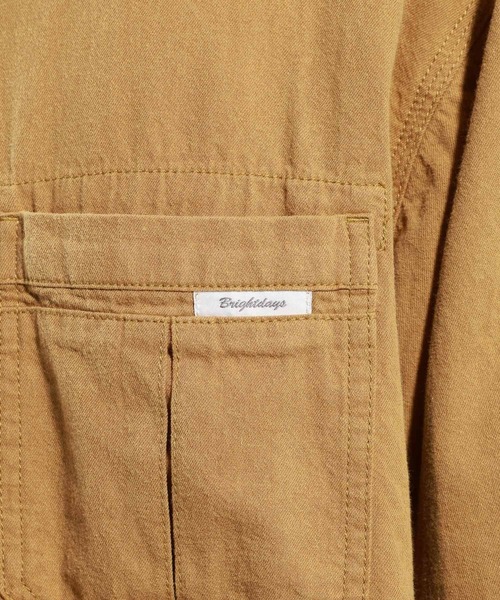 BAYFLOW(ベイフロー)の「【新色追加】BRIGHT DAYSシャツ(シャツ/ブラウス・メンズ・ピンク/チャコールグレー/オフホワイト/イエロー/ブラウン/グリーン・LARGE/MEDIUM)」の15枚目の写真