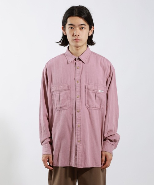 BAYFLOW(ベイフロー)の「【新色追加】BRIGHT DAYSシャツ(シャツ/ブラウス・メンズ・ピンク/チャコールグレー/オフホワイト/イエロー/ブラウン/グリーン・LARGE/MEDIUM)」の16枚目の写真