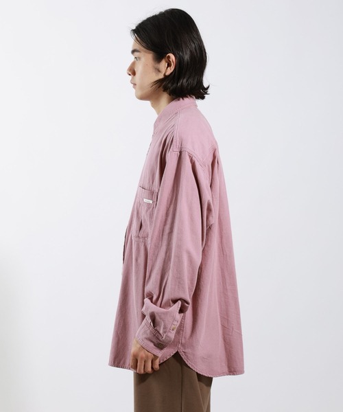 BAYFLOW(ベイフロー)の「【新色追加】BRIGHT DAYSシャツ(シャツ/ブラウス・メンズ・ピンク/チャコールグレー/オフホワイト/イエロー/ブラウン/グリーン・LARGE/MEDIUM)」の17枚目の写真