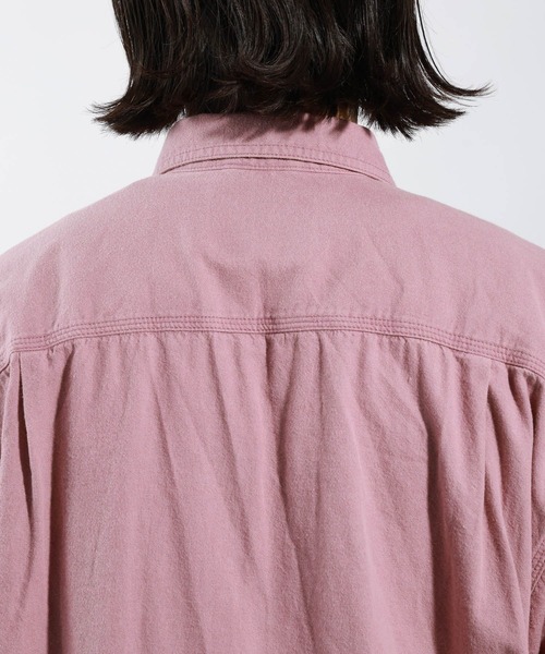 BAYFLOW(ベイフロー)の「【新色追加】BRIGHT DAYSシャツ(シャツ/ブラウス・メンズ・ピンク/チャコールグレー/オフホワイト/イエロー/ブラウン/グリーン・LARGE/MEDIUM)」の20枚目の写真