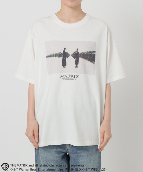 B.C STOCK（ベーセーストック）の「【CALIFORNIA RANCH HOUSE】THE MATRIX別注 ヴィンテージ加工Tシャツ（Tシャツ/カットソー・メンズ・ブラック系その他/ブラックミックス/ホワイト/ホワイト系その他・MEDIUM/LARGE）」の5枚目の写真