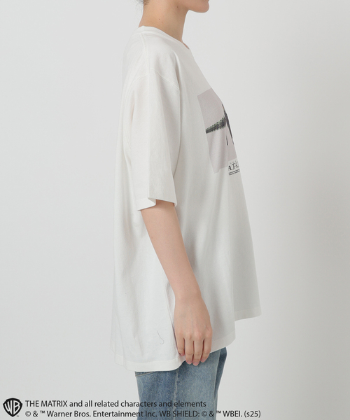 B.C STOCK（ベーセーストック）の「【CALIFORNIA RANCH HOUSE】THE MATRIX別注 ヴィンテージ加工Tシャツ（Tシャツ/カットソー・メンズ・ブラック系その他/ブラックミックス/ホワイト/ホワイト系その他・MEDIUM/LARGE）」の8枚目の写真