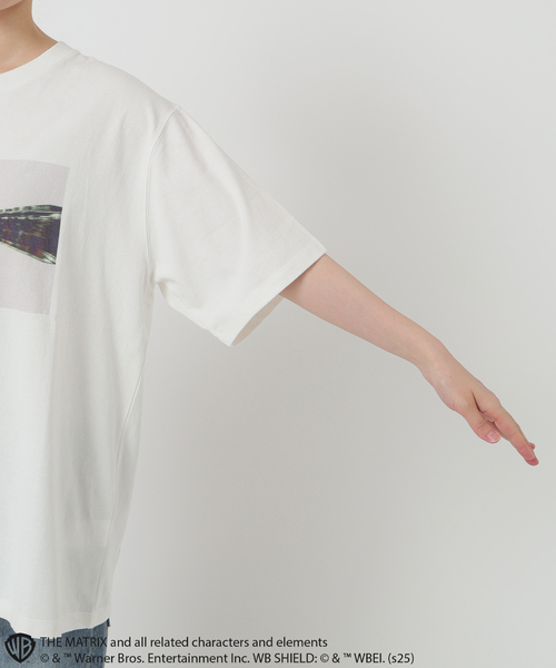 B.C STOCK（ベーセーストック）の「【CALIFORNIA RANCH HOUSE】THE MATRIX別注 ヴィンテージ加工Tシャツ（Tシャツ/カットソー・メンズ・ブラック系その他/ブラックミックス/ホワイト/ホワイト系その他・MEDIUM/LARGE）」の9枚目の写真